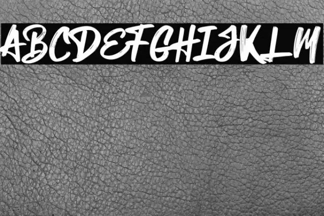 All Pony Font examples