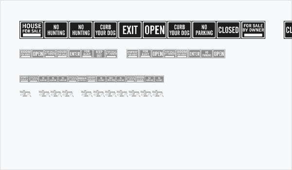 All-Purpose Signs JL Business Card