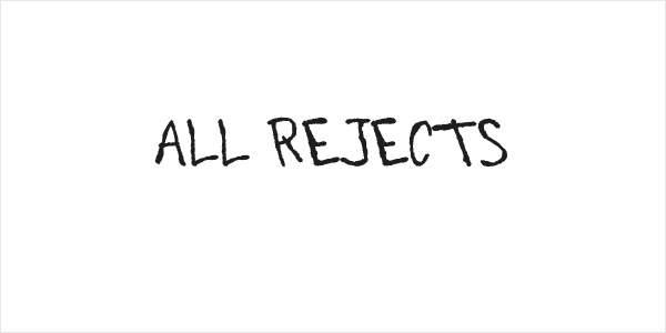 All Rejects Logo