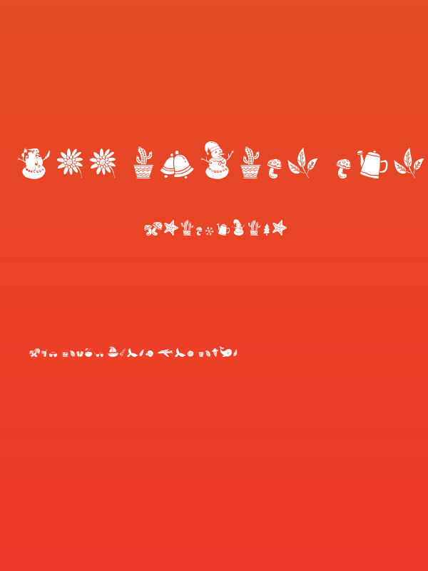 All Season Ornaments Poster