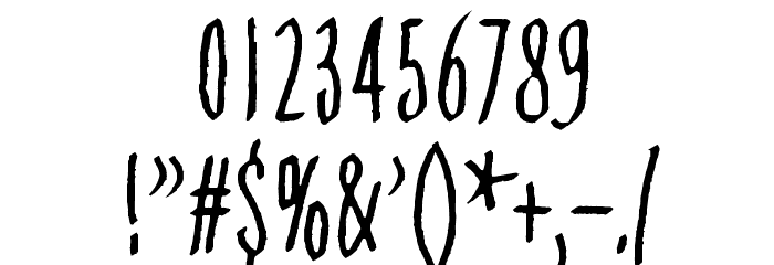All Seeing Eye Font OTHER CHARS