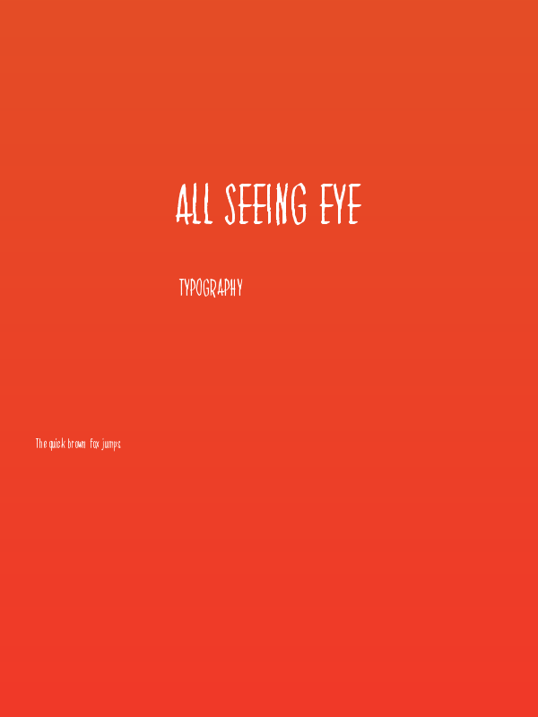 All Seeing Eye Poster