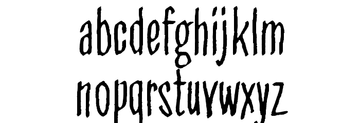 All Seeing Eye Font LOWERCASE