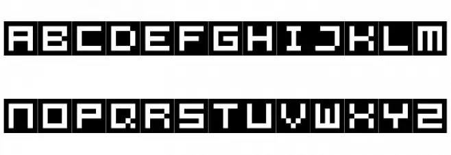 All Square Now Schriftart Groß