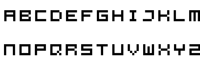 All Square Now Font LOWERCASE