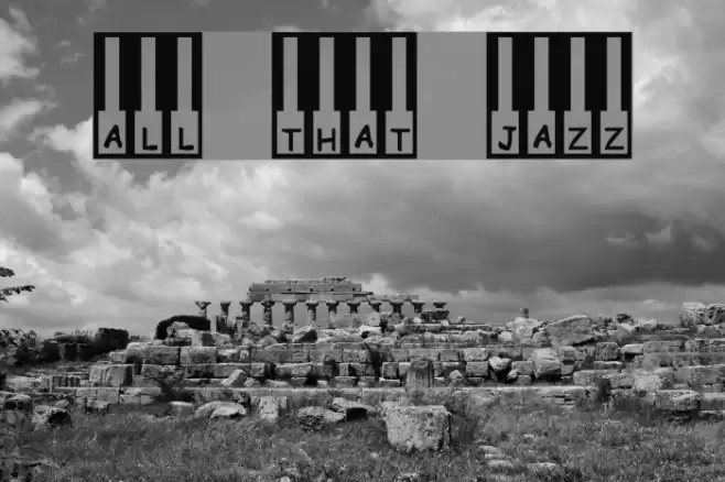 All That Jazz Schriftart examples