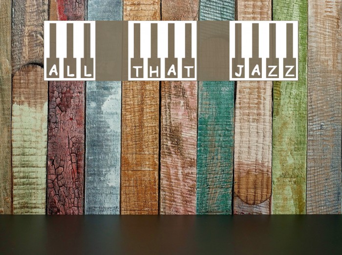All That Jazz Font examples