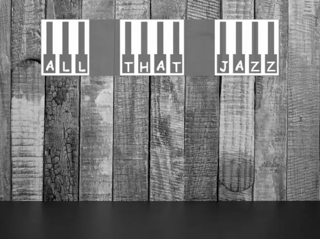 All That Jazz Schriftart examples