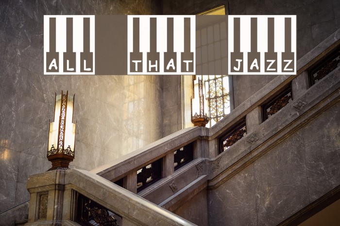 All That Jazz Font examples