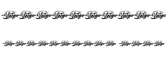 All The Box Demo Font OTHER CHARS
