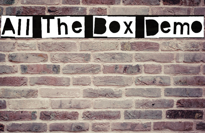 All The Box Demo Example 1