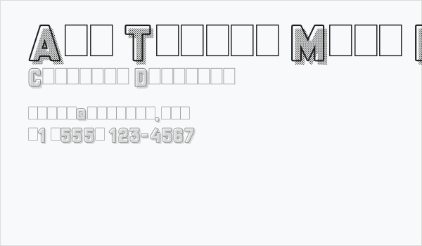 All Things Must Pass Business Card