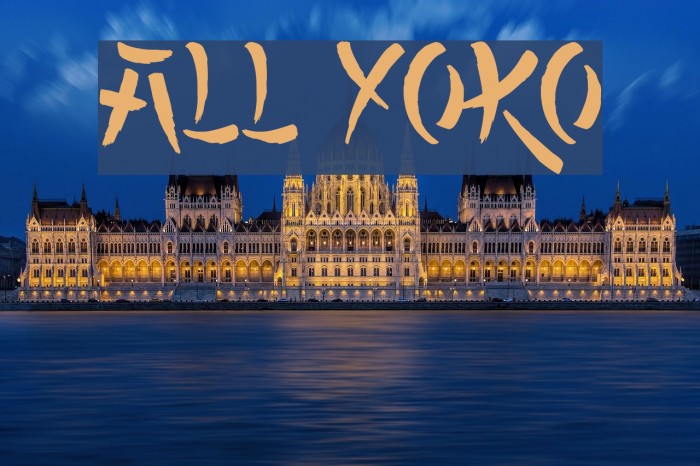 All Yoko Font examples