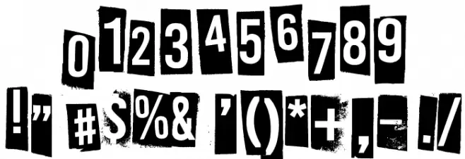 All rights reserved Font OTHER CHARS