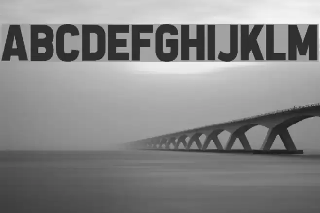 All the Way to the Sun Font examples