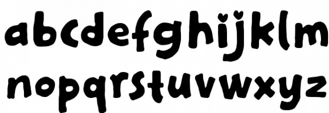 AllSeasons फ़ॉन्ट लोअरकेस