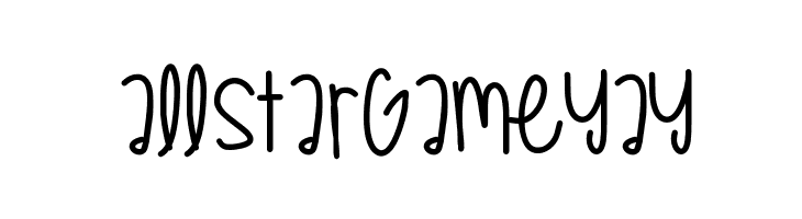 AllStarGameYay Font
