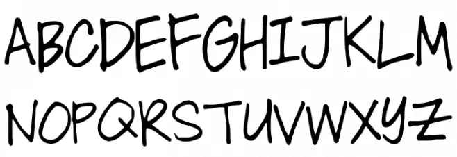 AllThatMatters Schriftart Groß