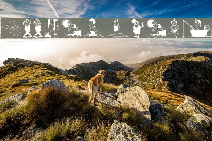 AllWeathers Font examples