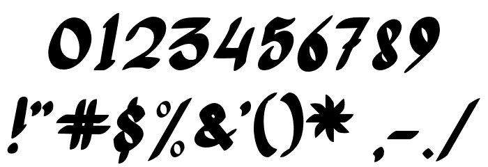Alladhina-Demo Font OTHER CHARS