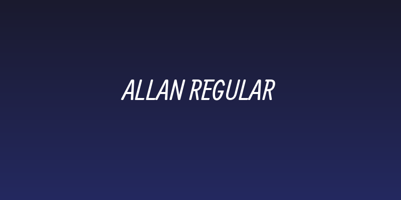 Allan Regular Social Header
