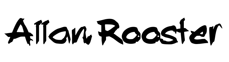 Allan Rooster  Frei Schriftart Herunterladen
