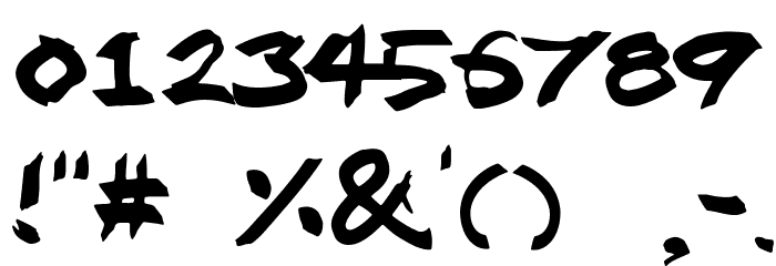Allan Rooster Font OTHER CHARS