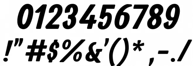 Allan Font OTHER CHARS