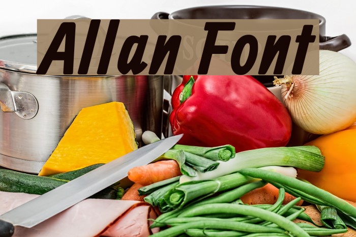 Allan Font examples