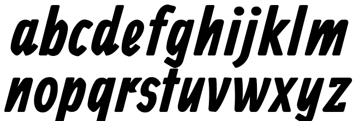 Allan Font LOWERCASE