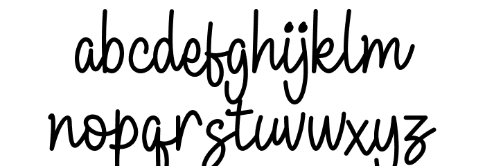 Allanis Font LOWERCASE