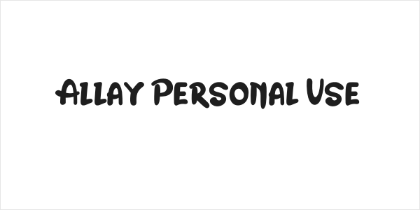 Allay Personal Use Logo
