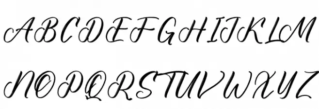 Alldegha Ramture DEMO VERSION Font UPPERCASE