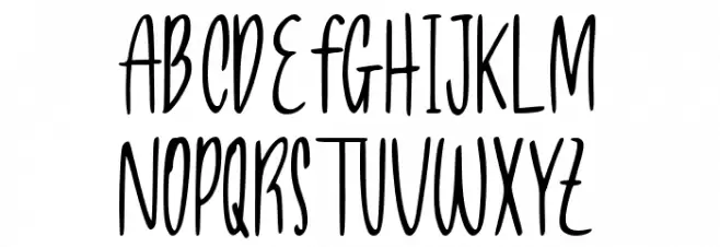 Allea Sweet Demo Schriftart Groß