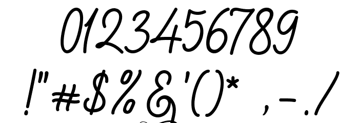 Alledahe Font OTHER CHARS