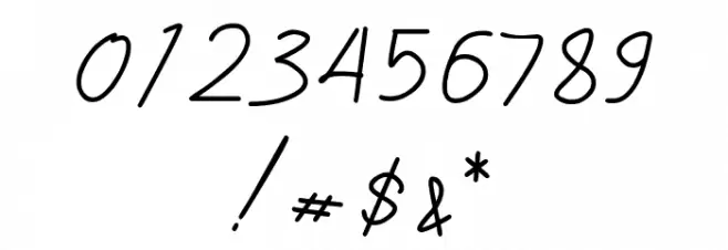 Allee Font OTHER CHARS