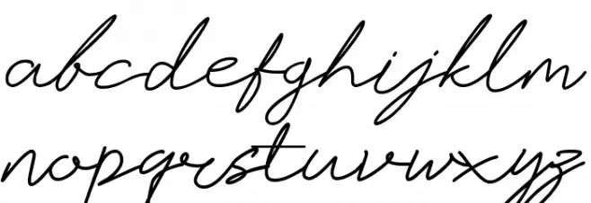 Allee Font LOWERCASE