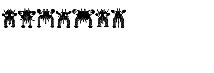 Alleen Regular Font OTHER CHARS