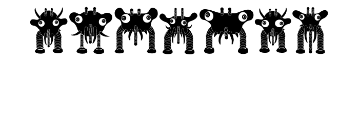 Alleen Regular Font LOWERCASE