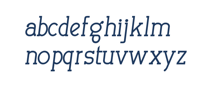 Allegation Demo Bold Italic Lowercase