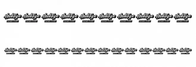 Allegation Demo Semibold Font OTHER CHARS