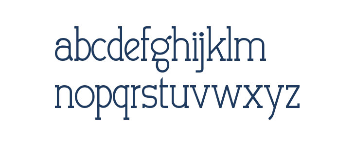 Allegation Demo Semibold Lowercase