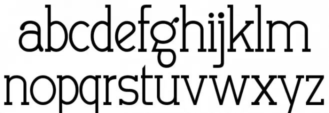 Allegation Demo Semibold Font LOWERCASE