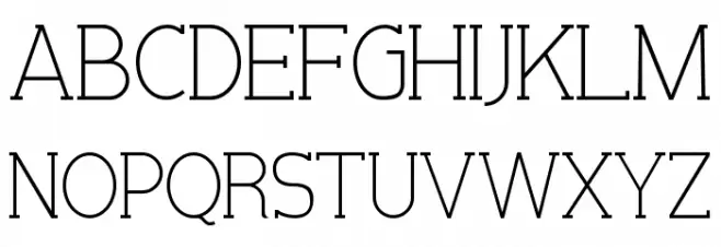 Allegation Demo Schriftart Groß