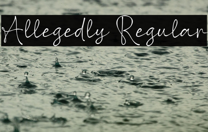 Allegedly Regular Example 2