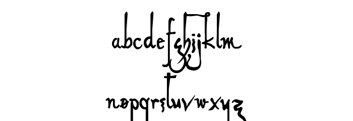 Alleghieri Demo Font LOWERCASE