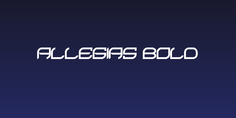 Allegias Bold Social Header