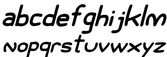 Allegory Italic Font LOWERCASE