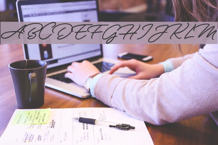 Allegratta Personal Use Regular Font examples
