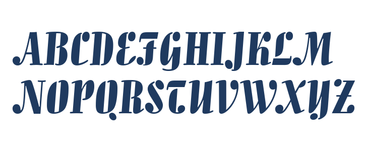 Allegro BT Uppercase